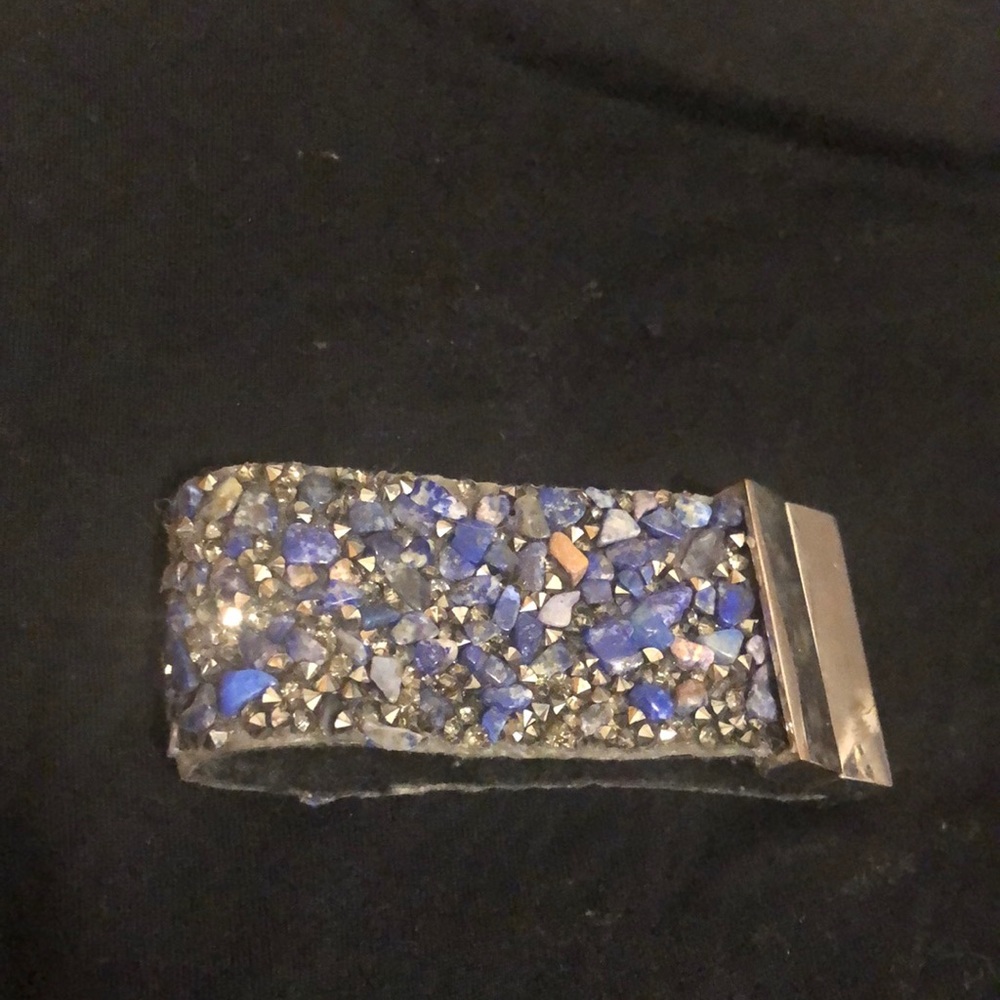 Blue/Purple Rock Bracelet with Magnet from Sedona, AZ